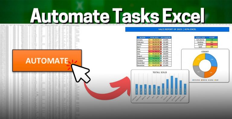 How to Automate Tasks in Excel Without Coding